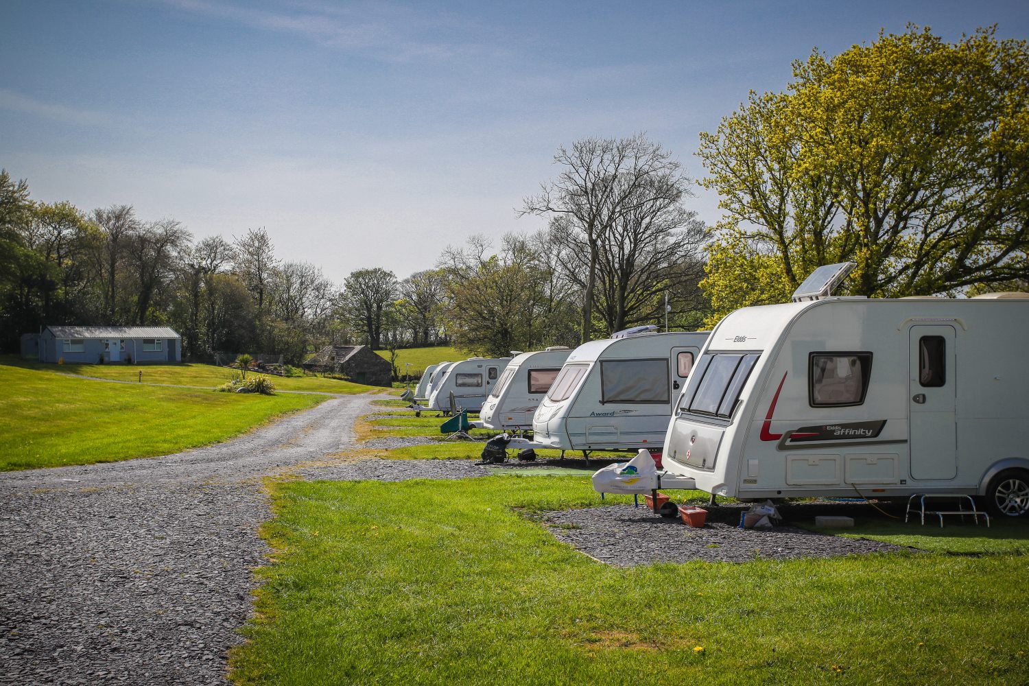Tyn y Coed Caravan Park, Llanrug, Snowdonia